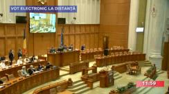 Ședința comună online a Camerei Deputaților și Senatului României din 19 martie 2020