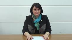 Briefing de presă susținut de Ministrul Sănătății, Muncii și Protecției Sociale, Viorica Dumbrăveanu, de prezentare a informațiilor actualizate privind controlul infecției prin Coronavirusul de tip nou, la nivel național