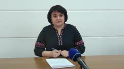 Briefing de presă susținut de Ministrul Sănătății, Muncii și Protecției Sociale, Viorica Dumbrăveanu, de prezentare a informațiilor actualizate privind controlul infecției prin Coronavirusul de tip nou, la nivel național