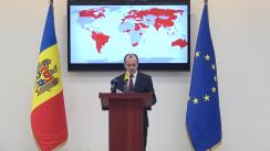 Briefing de presă susținut de Ministrul Afacerilor Externe și Integrării Europene, Oleg Țulea, privind soluțiile elaborate de MAEIE pentru repatrierea cetățenilor Republicii Moldova aflați peste hotarele țării