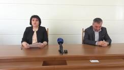 Briefing de presă susținut de Ministrul Sănătății, Muncii și Protecției Sociale, Viorica Dumbrăveanu, de prezentare a informațiilor actualizate privind controlul infecției prin Coronavirusul de tip nou, la nivel național