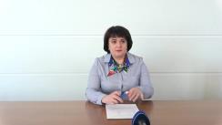 Briefing de presă susținut de Ministrul Sănătății, Muncii și Protecției Sociale, Viorica Dumbrăveanu, de prezentare a informațiilor actualizate privind controlul infecției prin Coronavirusul de tip nou, la nivel național