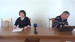 Briefing de presă susținut de Ministrul Sănătății, Muncii și Protecției Sociale, Viorica Dumbrăveanu, de prezentare a informațiilor actualizate privind controlul infecției prin Coronavirusul de tip nou, la nivel național