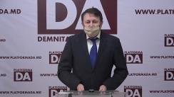 Conferință de presă organizată de Partidul Platforma Demnitate și Adevăr