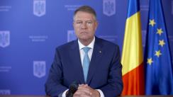 Declarație de presă susținută de Președintele României, Klaus Iohannis