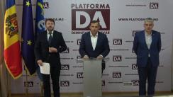 Conferință de presă organizată de Partidul Platforma Demnitate și Adevăr