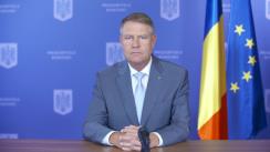 Declarație de presă susținută de Președintele României, Klaus Iohannis