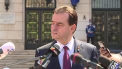 Declarații de presă susținute de Prim-ministrul României, Ludovic Orban, după participarea la ședința Grupului de Suport Tehnico-Științific privind gestionarea bolilor înalt-contagioase pe teritoriul României