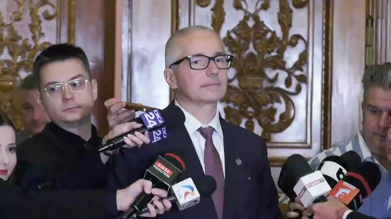Declarații de presă susținute de Radu Marinescu, propus la Ministerul Justiției