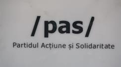 Conferință de presă organizată de Partidul Acțiune și Solidaritate cu tema „Prezentarea inițiative în domeniul economic și susținere a cetățenilor înglodați în datoriile organizațiilor de micro-creditare”