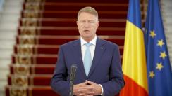 Declarație de presă susținută de Președintele României, Klaus Iohannis, după ședința privind măsurile de gestionare a epidemiei COVID-19