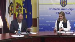 Semnarea Acordului de colaborare între Primăria municipiului Chișinău și Agenția Națională de Integritate