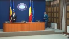 Declarații de presă după ședința Comitetului Național pentru Situații de Urgență