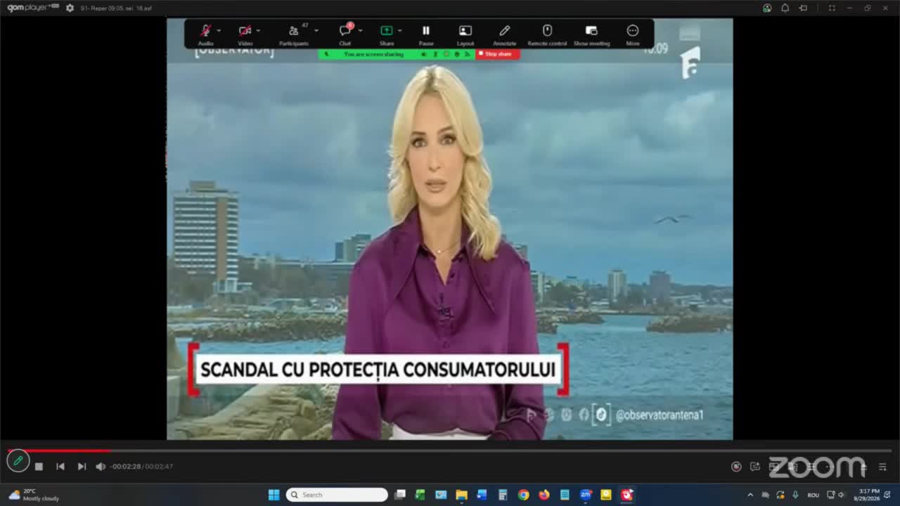 Ședința Consiliului Național al Audiovizualului din 29 septembrie 2026