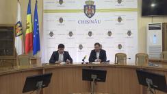 Conferință de presă organizată de Fracțiunea PAS din CMC cu tema „Cum primarul Ceban irosește banii municipiului pentru a face campanie lui Dodon”