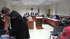 Ședința de judecată la Curtea de Apel Chișinău pe cazul omorului din satul Vulcănești, raionul Nisporeni