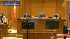 Ședința în plen a Camerei Deputaților României din 15 iunie 2020