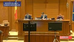 Ședința în plen a Camerei Deputaților României din 17 iunie 2020