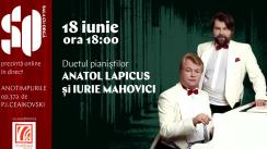 Duetul pianiștilor Anatol Lapicus și Iurie Mahovici - „Anotimpurile” op. 37 de P. I. Ceaikovski