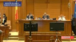 Ședința în plen a Camerei Deputaților României din 30 iunie 2020