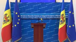 Briefing organizat de Ministerul Afacerilor Externe și Integrării Europene cu tema „Implementarea Acordului de Asociere cu Uniunea Europeană, Rezultate și priorități pentru 2020”