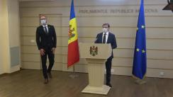 Briefing de presă susținut de Blocul ACUM Fracțiunea PAS înainte de ședința Parlamentului Republicii Moldova din 3 iulie 2020