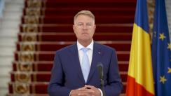 Declarație de presă susținută de Președintele României, Klaus Iohannis