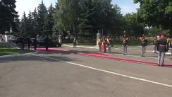 Ceremonia de decorare a contingentului Armatei Naționale care a participat la parada militară de la Moscova, Federația Rusă