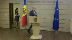 Briefing de presă susținut de Președintele Comisiei securitate națională, apărare și ordine publică, Alexandru Jizdan