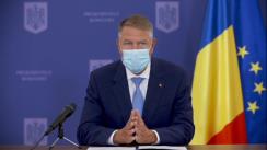 Conferință de presă susținută de Președintele României, Klaus Iohannis