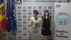 Conferință de presă organizată de Partidul Platforma Demnitate și Adevăr