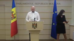 Briefing de presă susținut de către deputatul Fracțiunii PAS, Blocul ACUM, Vladimir Bolea, despre reformarea Laboratorului central fitosanitar