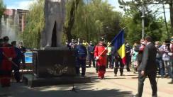 Depunere de coroane de către Prim-ministrul României, Ludovic Orban, la Statuia minerului din Parcul Central „Carol Schreter”, Petroșani