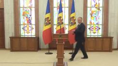 Declarații de presă susținute de Președintele Republicii Moldova, Igor Dodon, după ședința Consiliului Suprem de Securitate din 12 august 2020