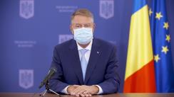 Conferință de presă susținută de Președintele României, Klaus Iohannis