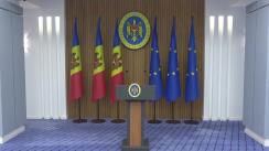 Briefing de presă susținut de Prim-ministrul Republicii Moldova, Ion Chicu