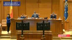 Ședința în plen a Camerei Deputaților României din 1 septembrie 2020