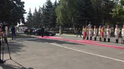 Ceremonia militar-protocolară consacrată aniversării a 29-a de la formarea Armatei Naționale