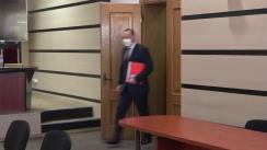 Grupul de inițiativă privind înregistrarea candidatului la alegerile Președintelui Republicii Moldova, condus de Vlad Batrîncea, depune actele la Comisia Electorala Centrală