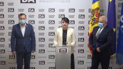 Conferință de presă organizată de Partidul Platforma Demnitate și Adevăr