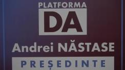 Conferință de presă organizată de Partidul Platforma Demnitate și Adevăr