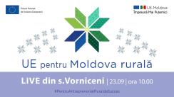 UE pentru Moldova Rurală - LIVE tur din satul Vorniceni, raionul Strășeni