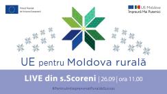 UE pentru Moldova Rurală - LIVE tur din satul Scoreni, raionul Strășeni