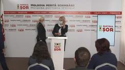 Lansarea în alegerile prezidențiale a candidatului Partidului Politic ȘOR, Violeta Ivanov