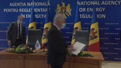 Ceremonia de semnare a Acordului de Colaborare între Agenția Națională pentru Reglementare în Energetică a Republicii Moldova și Universitatea Tehnică a Moldovei