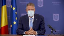 Conferință de presă susținută de Președintele României, Klaus Iohannis