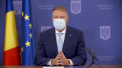 Conferință de presă susținută de Președintele României, Klaus Iohannis