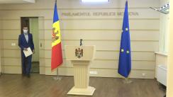 Briefing de presă susținut de Deputatul Platformei DA, Dinu Plîngău