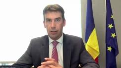 Conferință de presă susținută de europarlamentar USR PLUS Dragoș Tudorache referitor la Raportul Parlamentului European privind implementarea Acordului de Asociere dintre UE și Republica Moldova