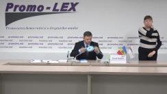 Press conference of Promo-LEX Association dedicated to the presentation of the report no. 5 on the monitoring of the November 1, 2020 Presidential Elections